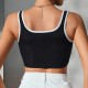 Women Sports Breathable Sexy Casual Comfortable Outer Wearing Crop Camis