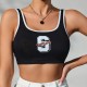 Women Sports Breathable Sexy Casual Comfortable Outer Wearing Crop Camis