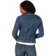 Women Fashion Casual Lapel Long-Sleeve Slim-Fit Denim Jacket