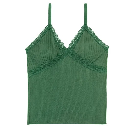 Women Sexy V Neck Lace Camis