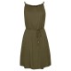 Casual Hot Sale Solid Color Lace-up Vacation Beach Sundress