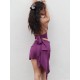 Women Sexy Solid Color Halter Top And Irregular Hem Skirt Two-Piece Set