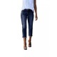 Women Fashion Retro Slim Stretch Jeans