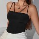 Sexy Women Spaghetti Strap Padded Camis