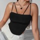 Sexy Women Spaghetti Strap Padded Camis