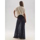 Women Fashion Sexy Solid Color Lace Hollow-Out Jacquard Skirts
